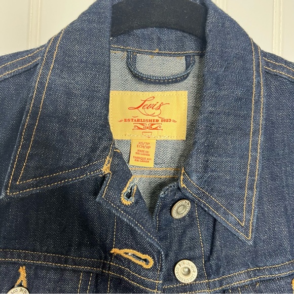 Levi’s Denim Jean Vest Size XS - Picture 3 of 6
